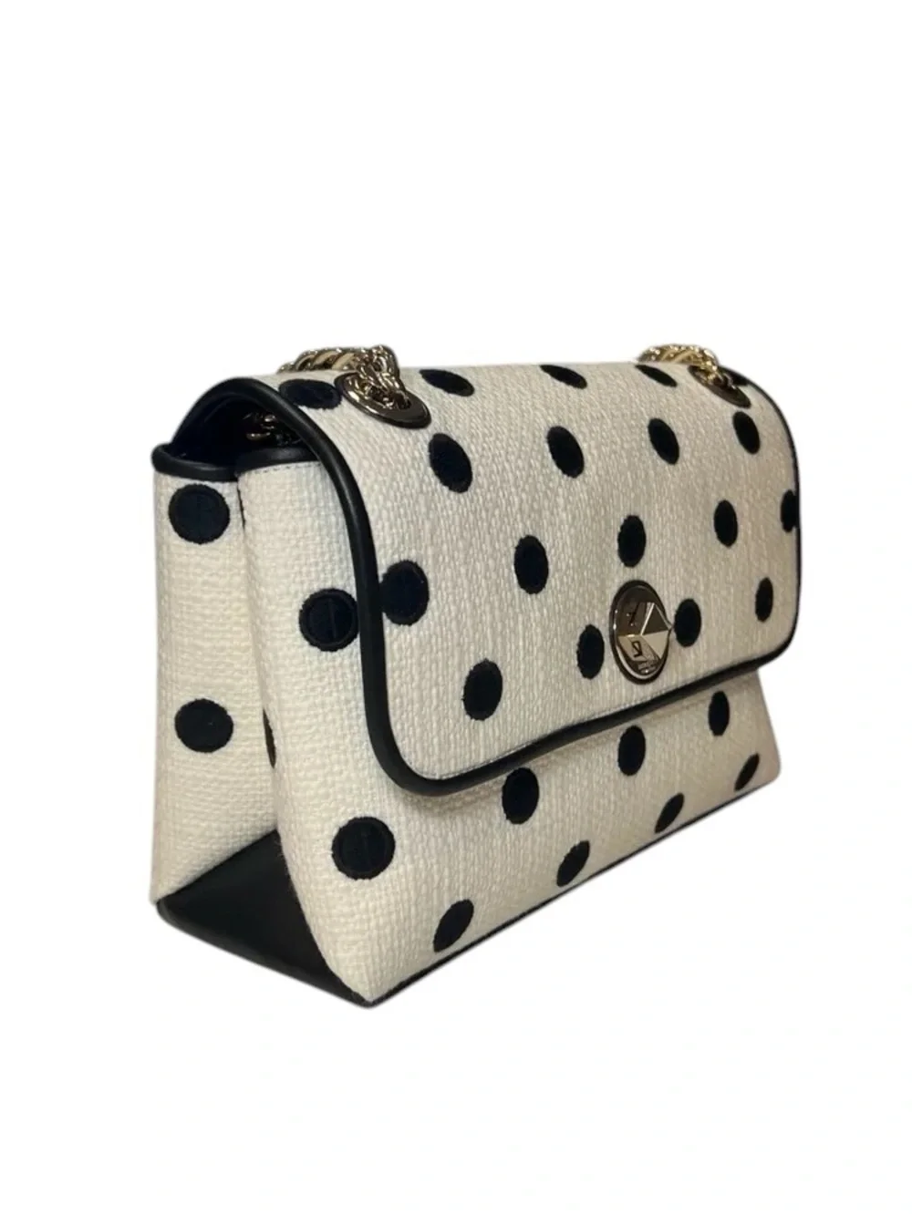Kate Spade New York Natalia Tweed Medium Flap Convertible Shoulder Bag NWT
